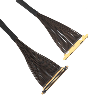 I-PEX UX II 20531-040T-02 LVDS Coaxial Cable , 0.25mm 40 Pin LVDS Cable